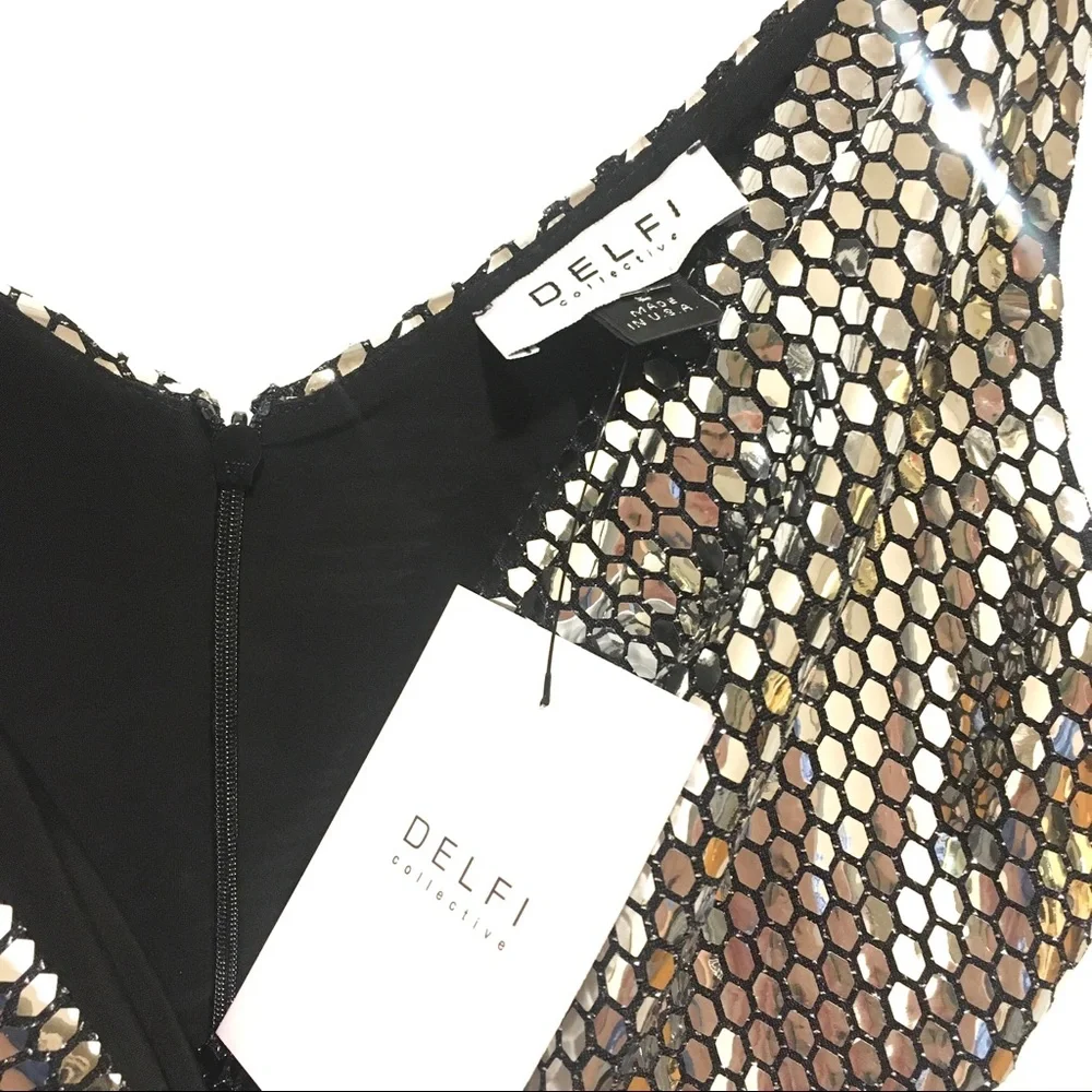 NWT Delfi Collective x Revolve Frankie Dress S - Picture 9 of 9